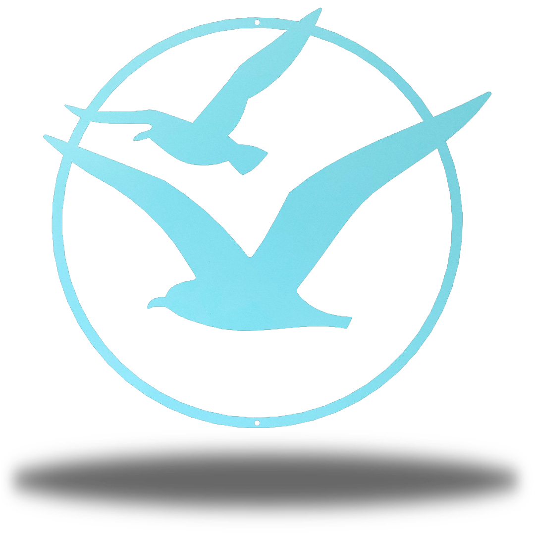 Riverside Designs-Seagulls (CLEARANCE)-Metal Wall Art Décor